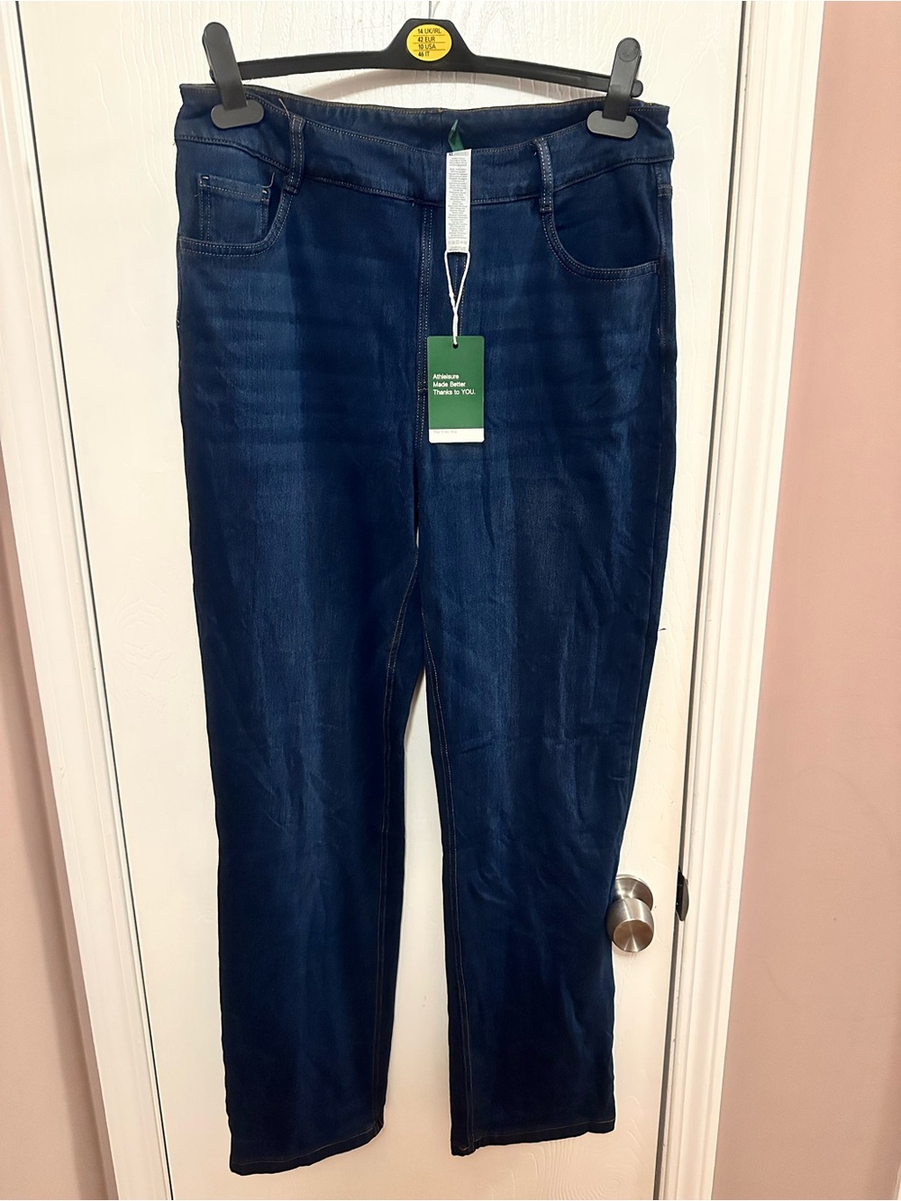 HALARA Dark Blue Straight Leg Women’s Jeans